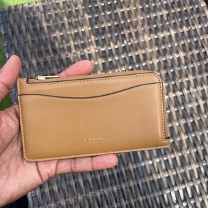 Coach New York Zip Card Case